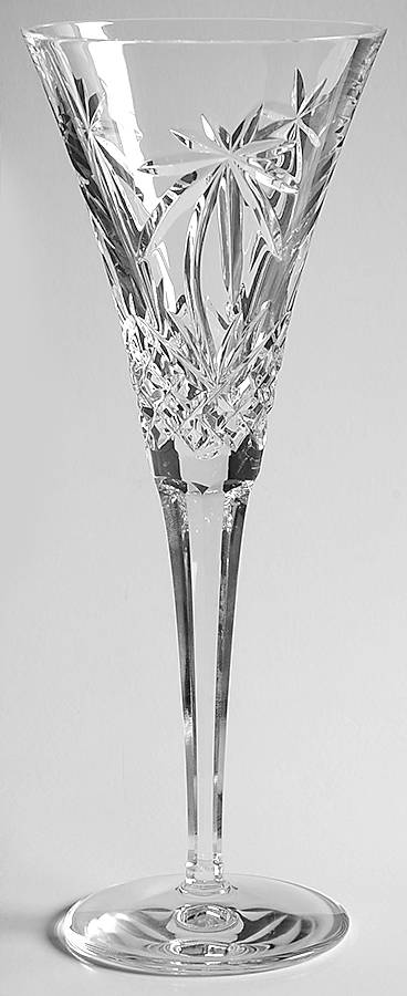 Palm Tree Fluted Champagne by Waterford Crystal-1