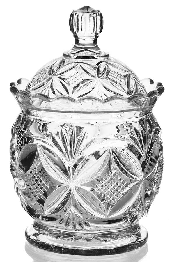 Elite Clear Sugar Bowl & Lid by Westmoreland-1