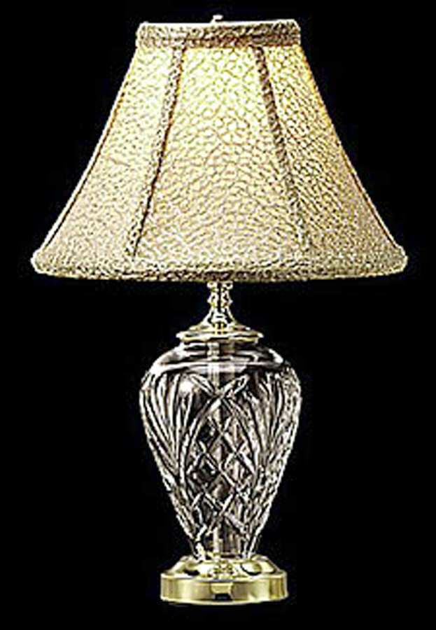 Kilkenny 16" Electric Lamp & Shade by Waterford Crystal-1
