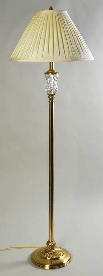 Thistle 63" Floor Lamp & Shade by Waterford Crystal-1