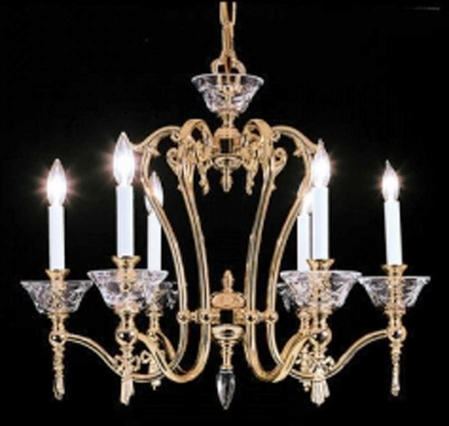 Georgetown 6 Arm Chandelier by Waterford Crystal-1