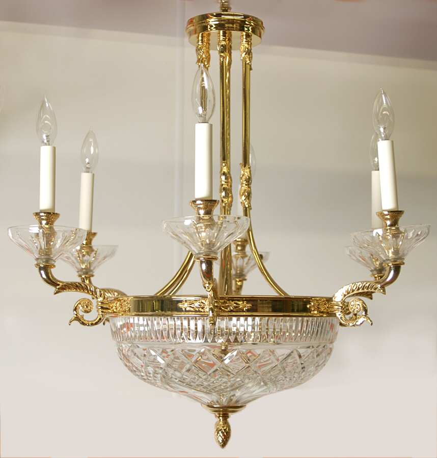 Beaumont 6 Arm Chandelier by Waterford Crystal-1