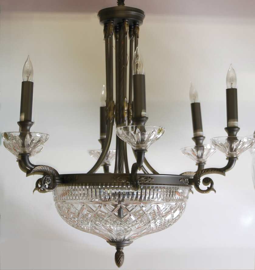 Beaumont 6 Arm Chandelier by Waterford Crystal-1