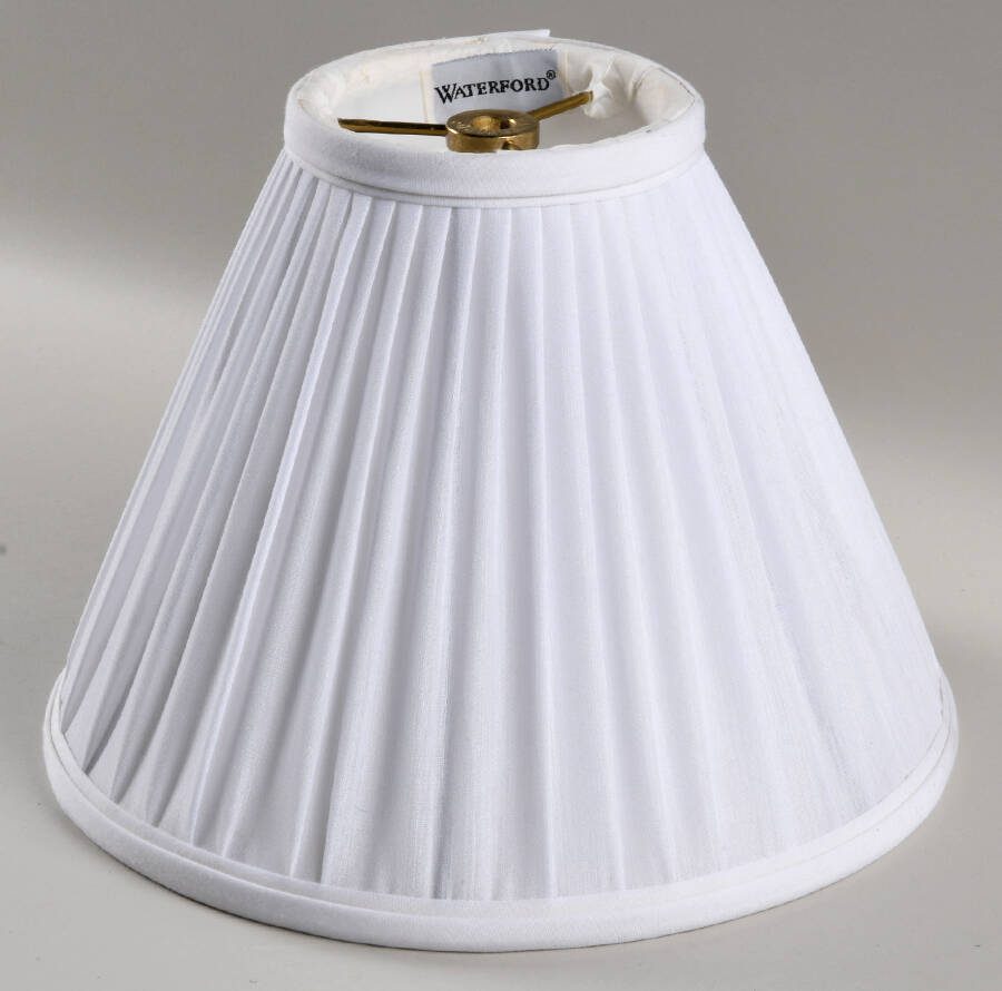 Belline Shade for 19" Electric Lamp by Waterford Crystal-1