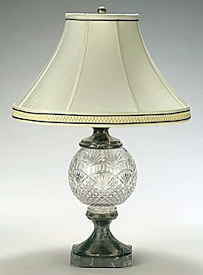 Cecily 29" Electric Lamp & Shade by Waterford Crystal-1