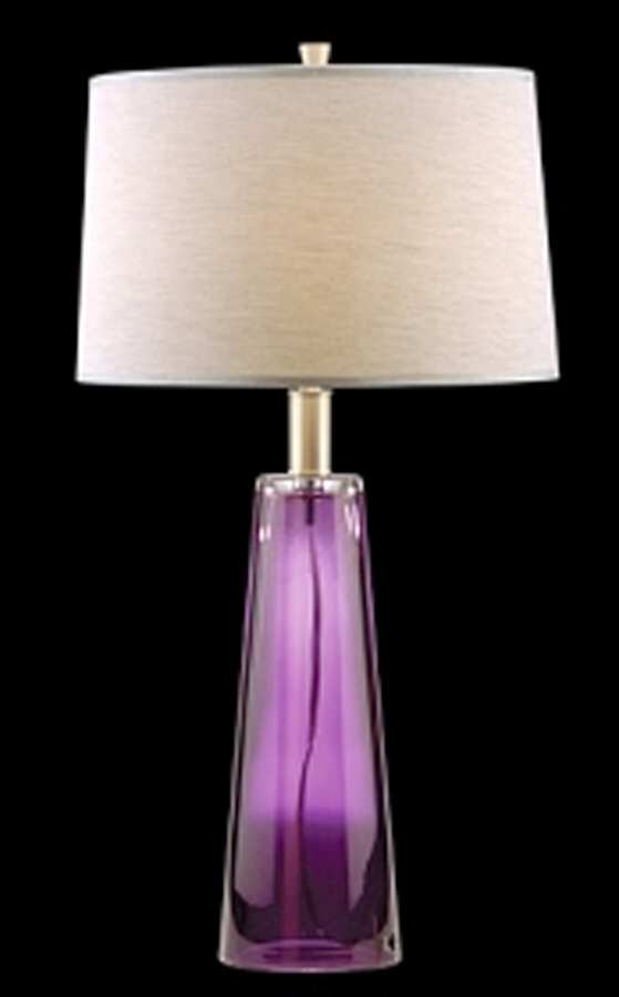 Astrum 28" Electric Lamp & Shade by Waterford Crystal-1