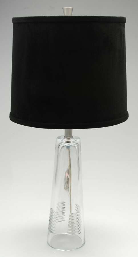 Astrum 22" Electric Lamp & Shade by Waterford Crystal-1