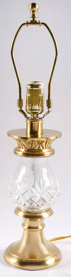 Fiona 18" Electric Lamp Base by Waterford Crystal-1