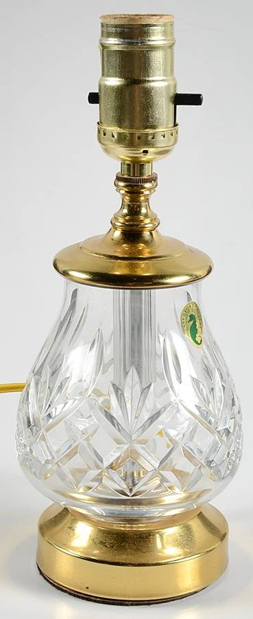 Fiona 13" Electric Lamp Base by Waterford Crystal-1