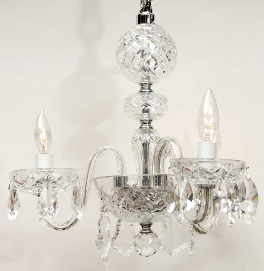 Catrina 3 Arm Chandelier by Waterford Crystal-1