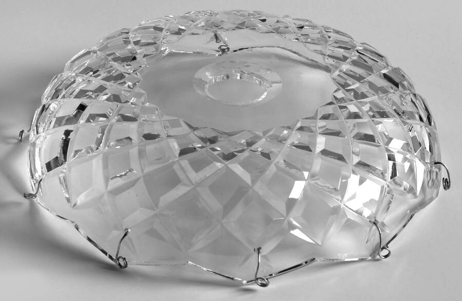 Cranmore 7" P.1 Plate/Bobeche (Holds 10 Drops) by Waterford Crystal-1