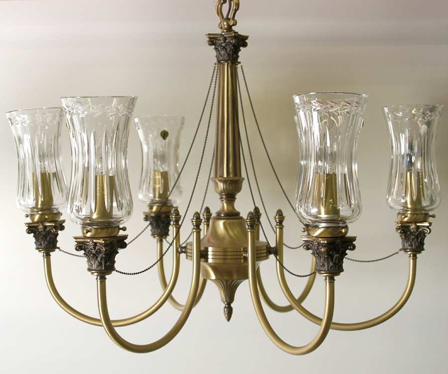 Whittaker 6 Arm Chandelier by Waterford Crystal-1