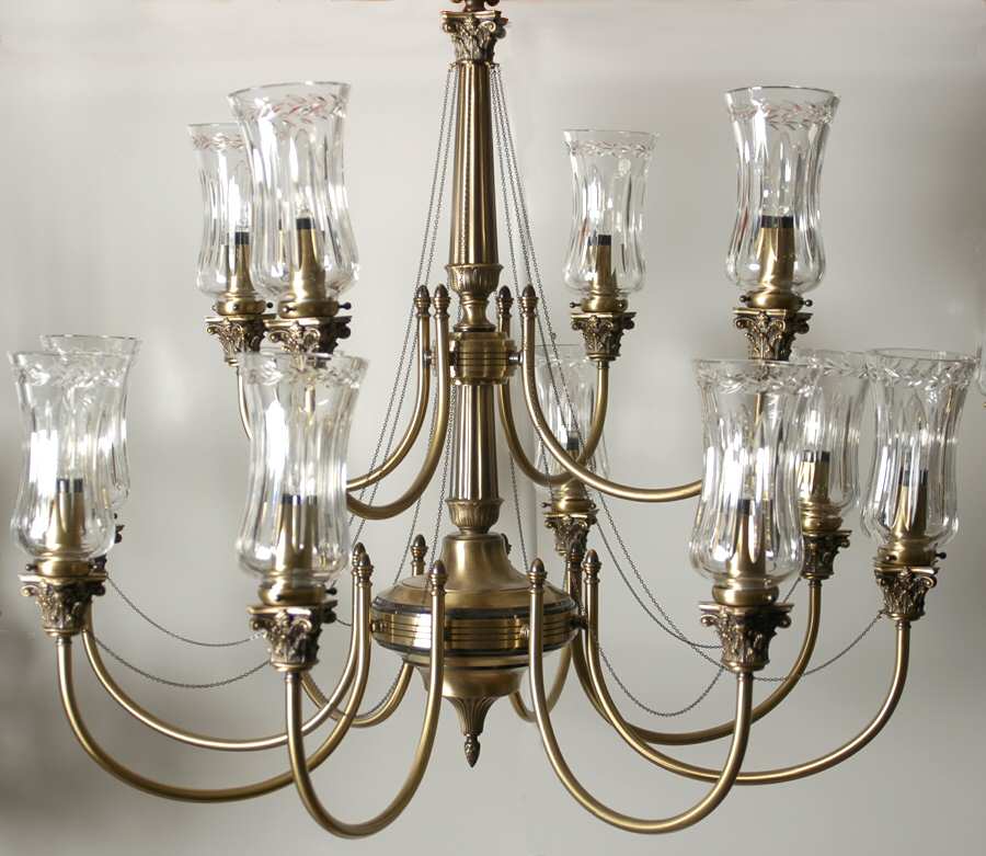 Whittaker 12 Arm Chandelier by Waterford Crystal-1