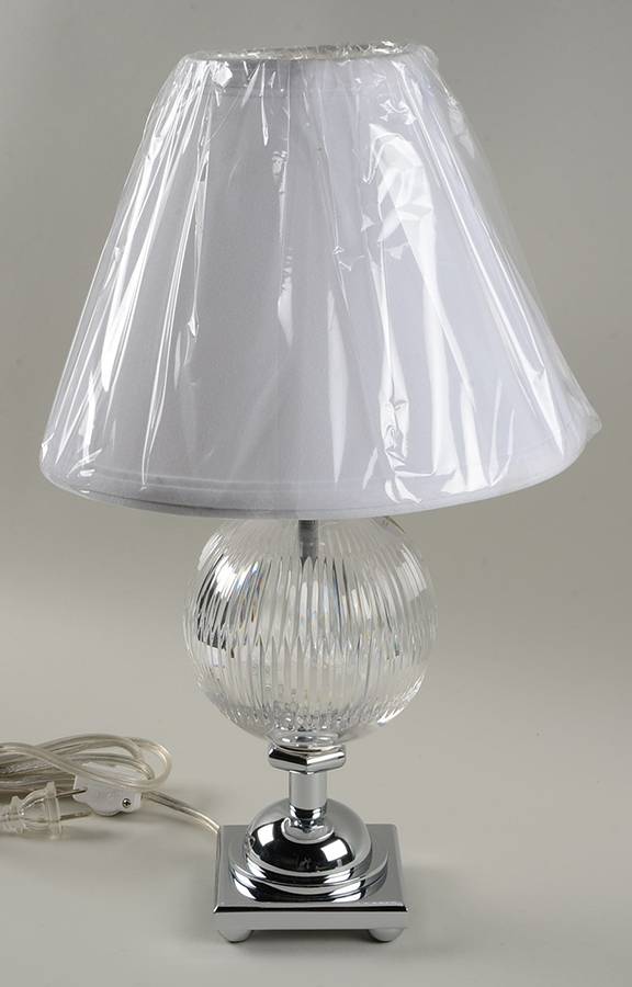 Ashling 12" Electric Lamp & Shade by Waterford Crystal-1