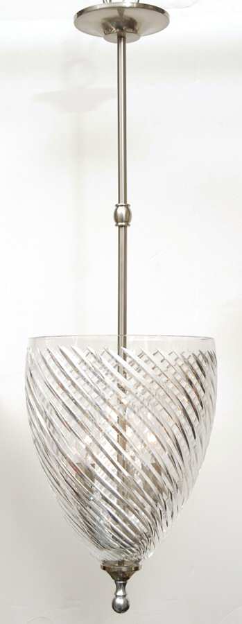 Coil Pendant Ceiling Lamp by Waterford Crystal-1