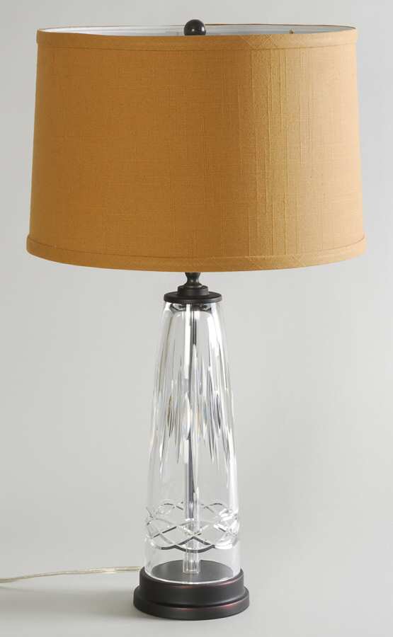 Lyric 24" Electric Lamp & Shade by Waterford Crystal-1