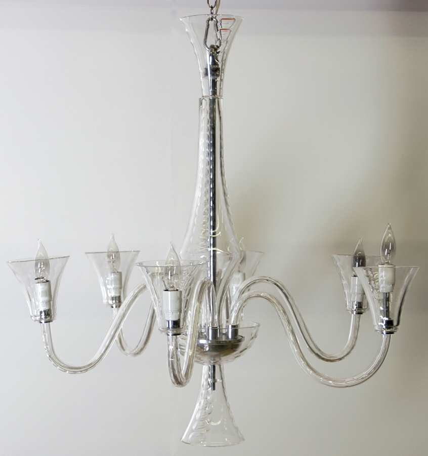 Cala 6 Arm Chandelier by Waterford Crystal-1