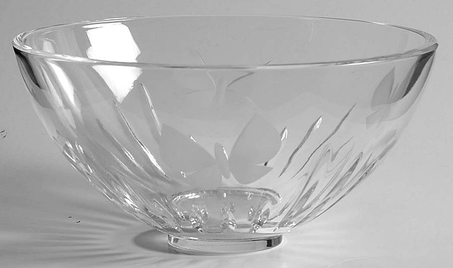 Butterfly Collection Small Round Bowl by Waterford Crystal-1