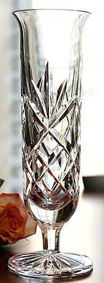 Huntley 9" Flower Vase by Waterford Crystal-1