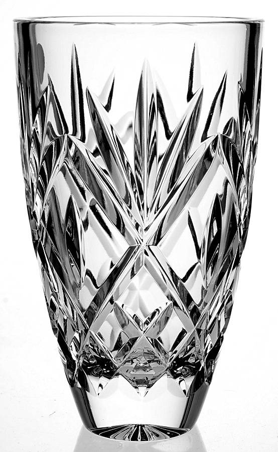 Huntley 8" Flower Vase by Waterford Crystal-1