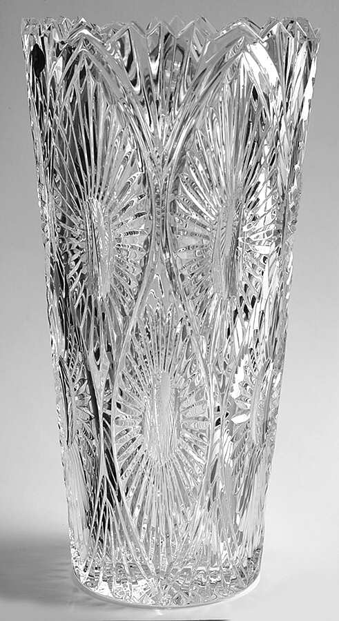 Masterworks 14" Flower Vase by Waterford Crystal-1