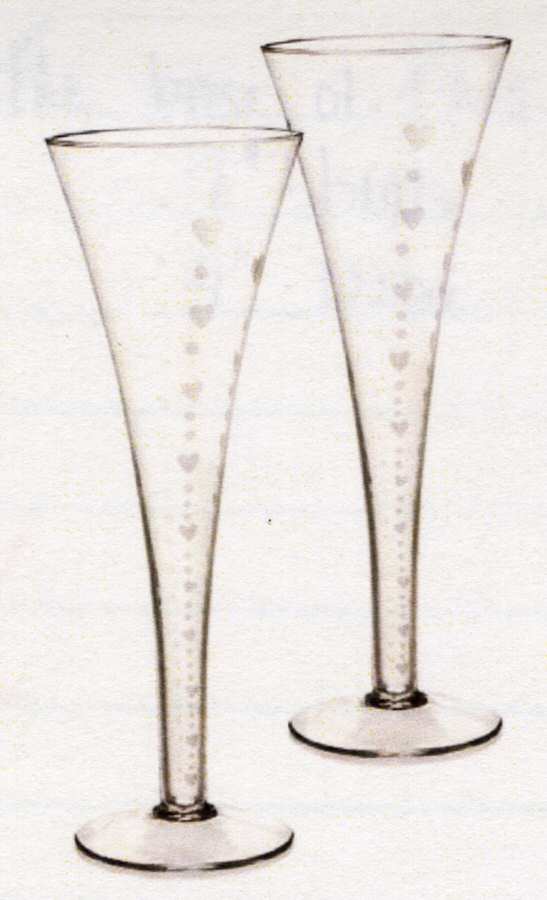 Love Trumpet Fluted Champagne by Waterford Crystal-1