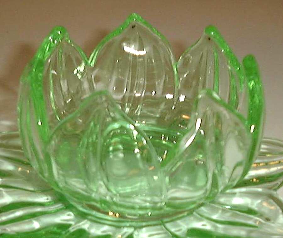 Lotus Green 4" Round Bowl by Westmoreland-1