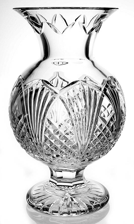 Vases and Urns 13" Rose Vase by Waterford Crystal-1