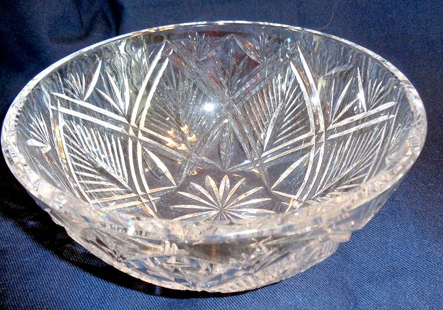 Bowls 8" Round Bowl by Waterford Crystal-1