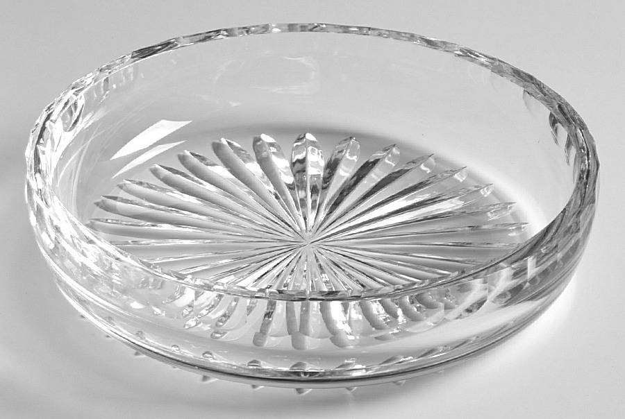 Vanity 5" Round Jewelry Tray by Waterford Crystal-1