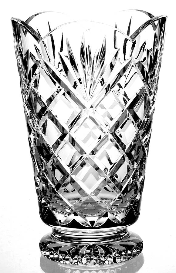 Vases and Urns 9'' Footed Vase by Waterford Crystal-1