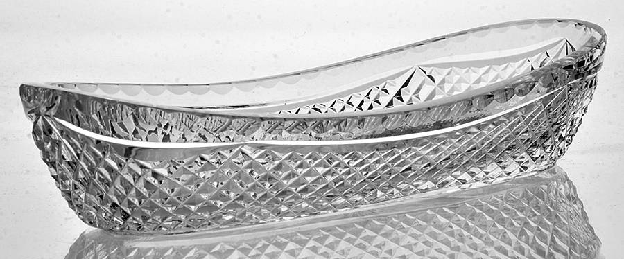 Table Accessories 9" Oval Celery by Waterford Crystal-1