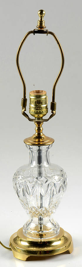 Lamps 17" Electric Lamp Base by Waterford Crystal-1