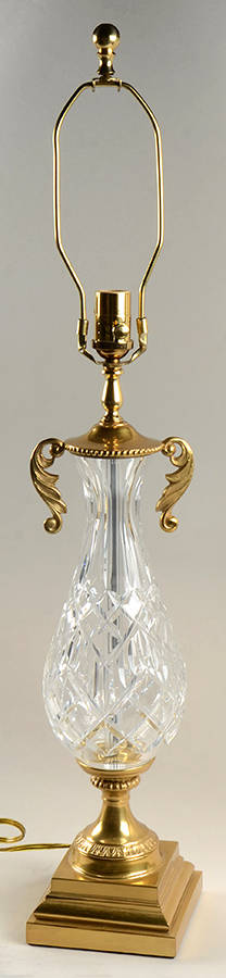Lamps 32" Electric Lamp Base by Waterford Crystal-1