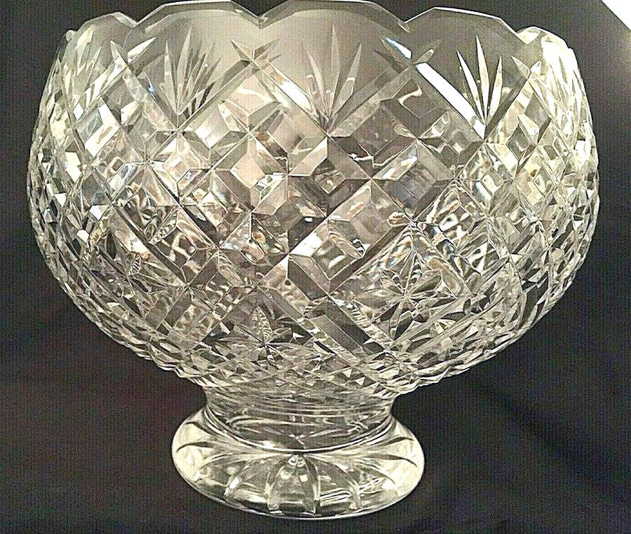 Bowls 8" Footed Bowl by Waterford Crystal-1