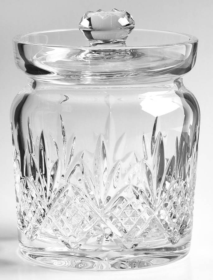 Biscuit Barrels Biscuit Barrel & Lid by Waterford Crystal-1