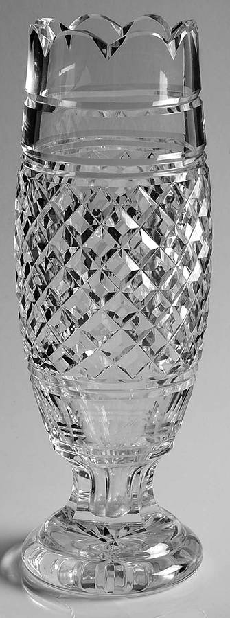 Vases and Urns 10" Footed Vase by Waterford Crystal-1