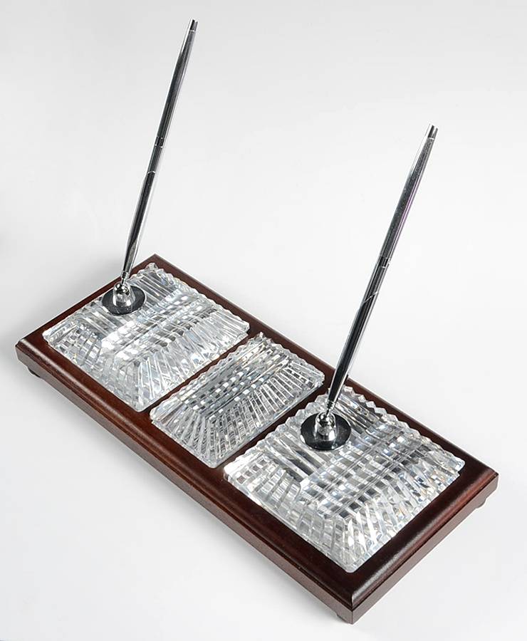 Desk Sets Executive Desk Set by Waterford Crystal-1