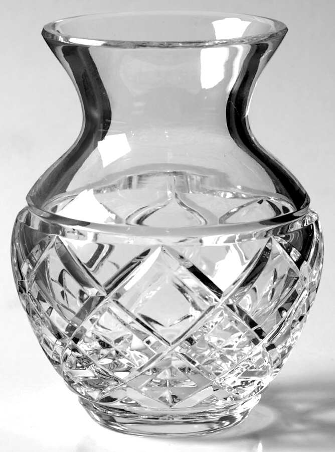 Vases and Urns 4" Violet Vase by Waterford Crystal-1