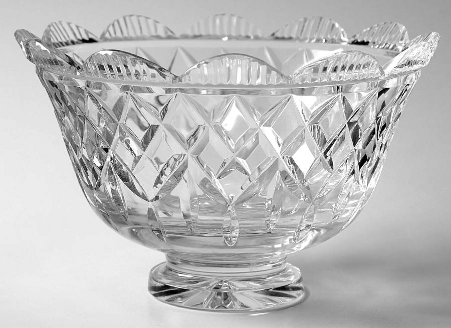 Bowls 7" Footed Bowl by Waterford Crystal-1