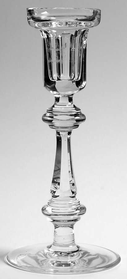 Candlesticks 8" Single Light Candlestick by Waterford Crystal-1