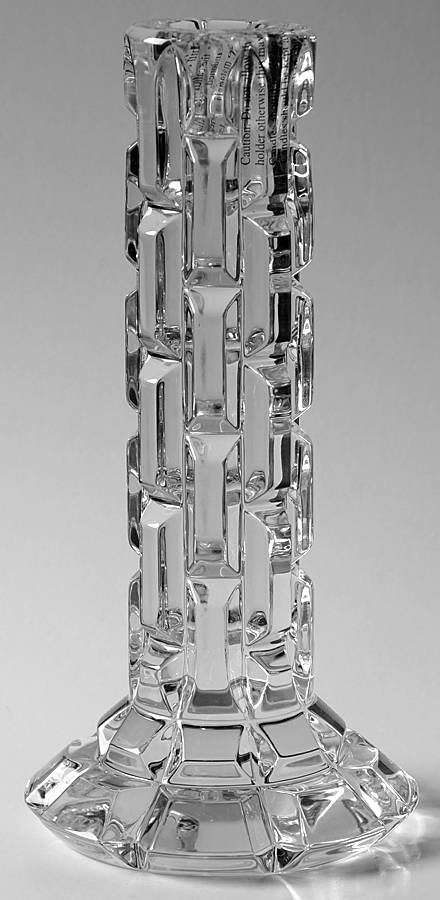 Candlesticks 7" Single Light Candlestick by Waterford Crystal-1