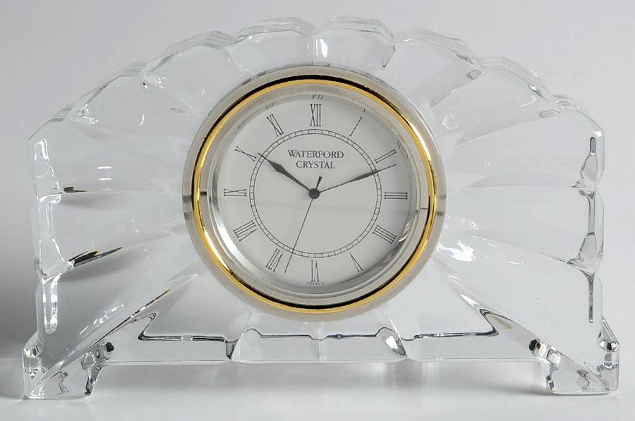 Clocks Portico Clock by Waterford Crystal-1