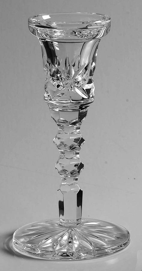 Candlesticks 6" Single Light Candlestick by Waterford Crystal-1