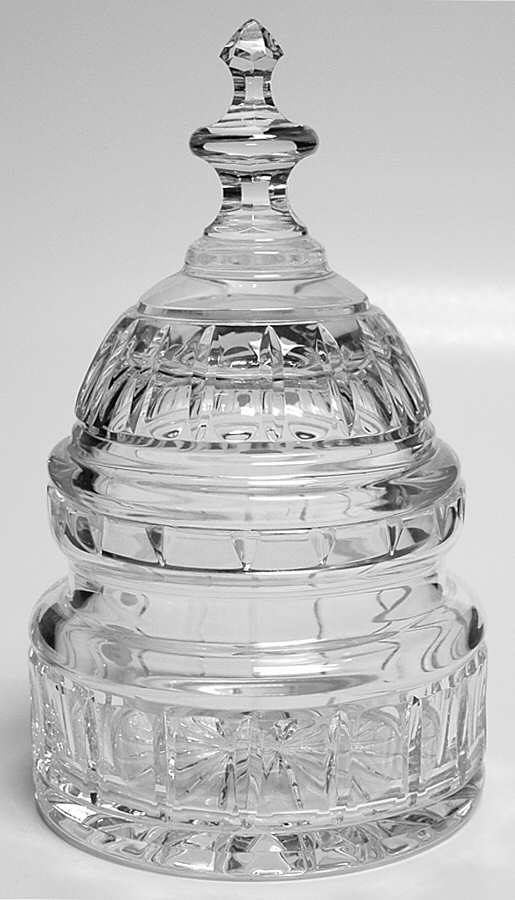 Biscuit Barrels Biscuit Barrel & Lid by Waterford Crystal-1