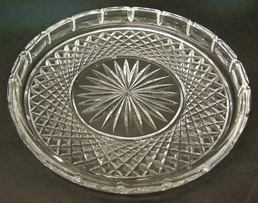 Table Accessories Cake Plate by Waterford Crystal-1