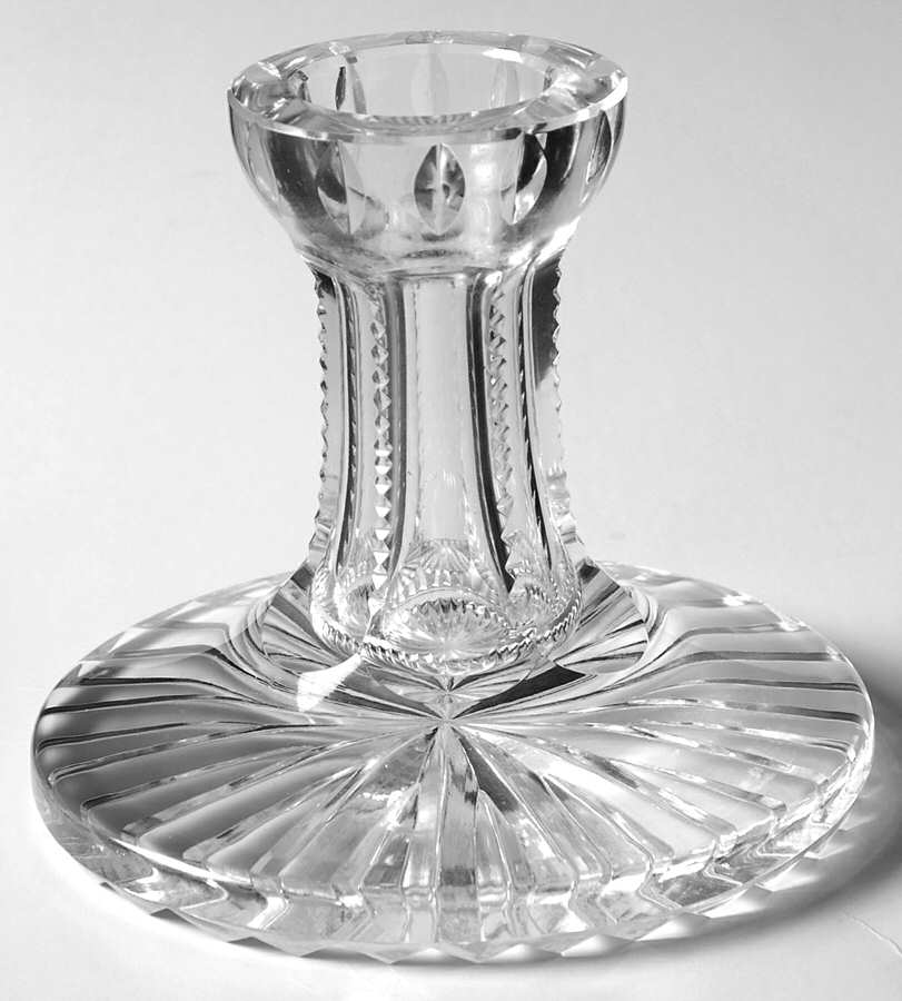 Candlesticks 4" Single Light Candlestick by Waterford Crystal-1