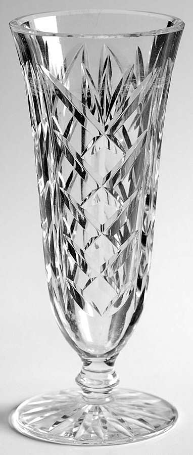 Vases and Urns 7" Footed Vase by Waterford Crystal-1