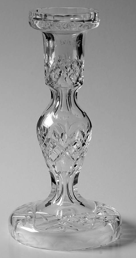Candlesticks 7" Single Light Candlestick by Waterford Crystal-1