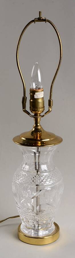 Lamps 22" Electric Lamp Base by Waterford Crystal-1